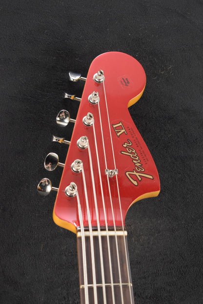 Fender Vintera III Early '60s Bass VI Candy Apple Red Rosewood Fingerboard