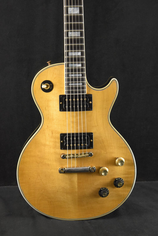 Gibson Custom Shop Mick Ronson 1968 Les Paul Custom Collector's Edition Antique Natural/Ebony Murphy Lab Light Aged GH