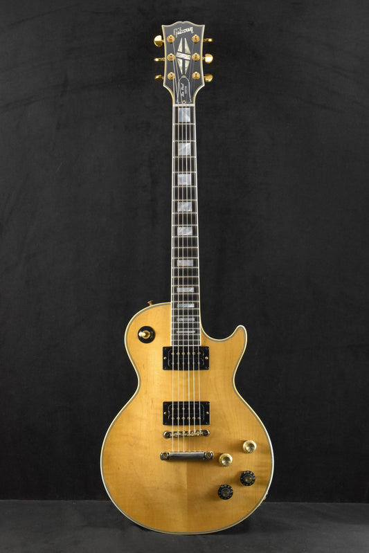 Gibson Custom Shop Mick Ronson 1968 Les Paul Custom Collector's Edition Antique Natural/Ebony Murphy Lab Light Aged GH