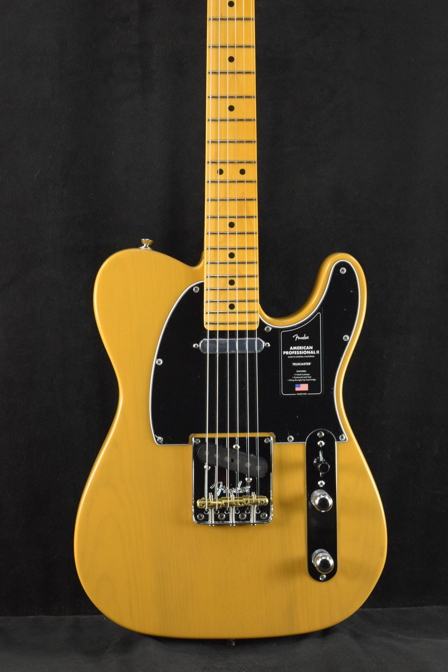 Fender American Professional II Telecaster Butterscotch Blonde Maple Fingerboard
