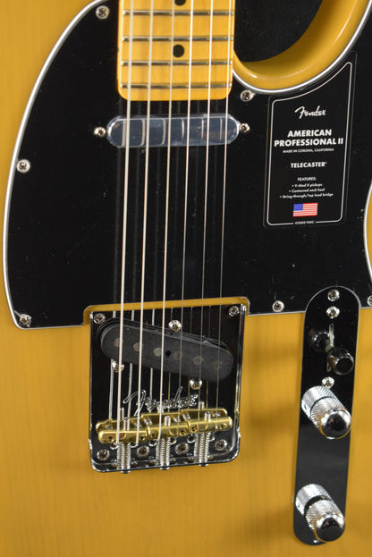 Fender American Professional II Telecaster Butterscotch Blonde Maple Fingerboard