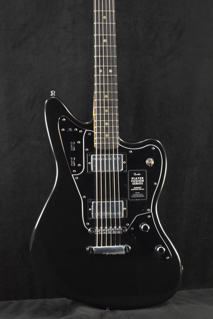 Fender Limited Edition Player Fusion Jaguar Baritone Black Ebony Fingerboard