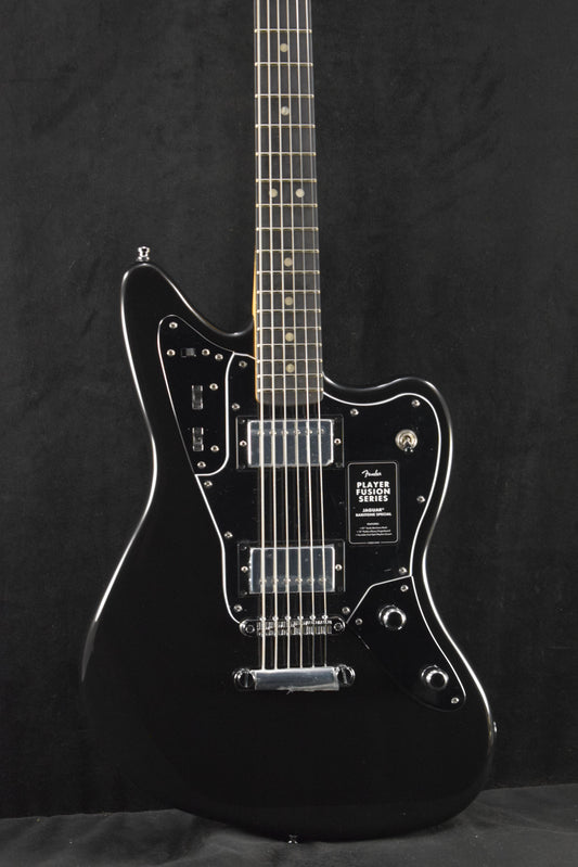 Fender Limited Edition Player Fusion Jaguar Baritone Black Ebony Fingerboard