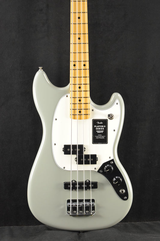 Fender Player II Mustang Bass PJ Cactus Gray Maple Fingerboard