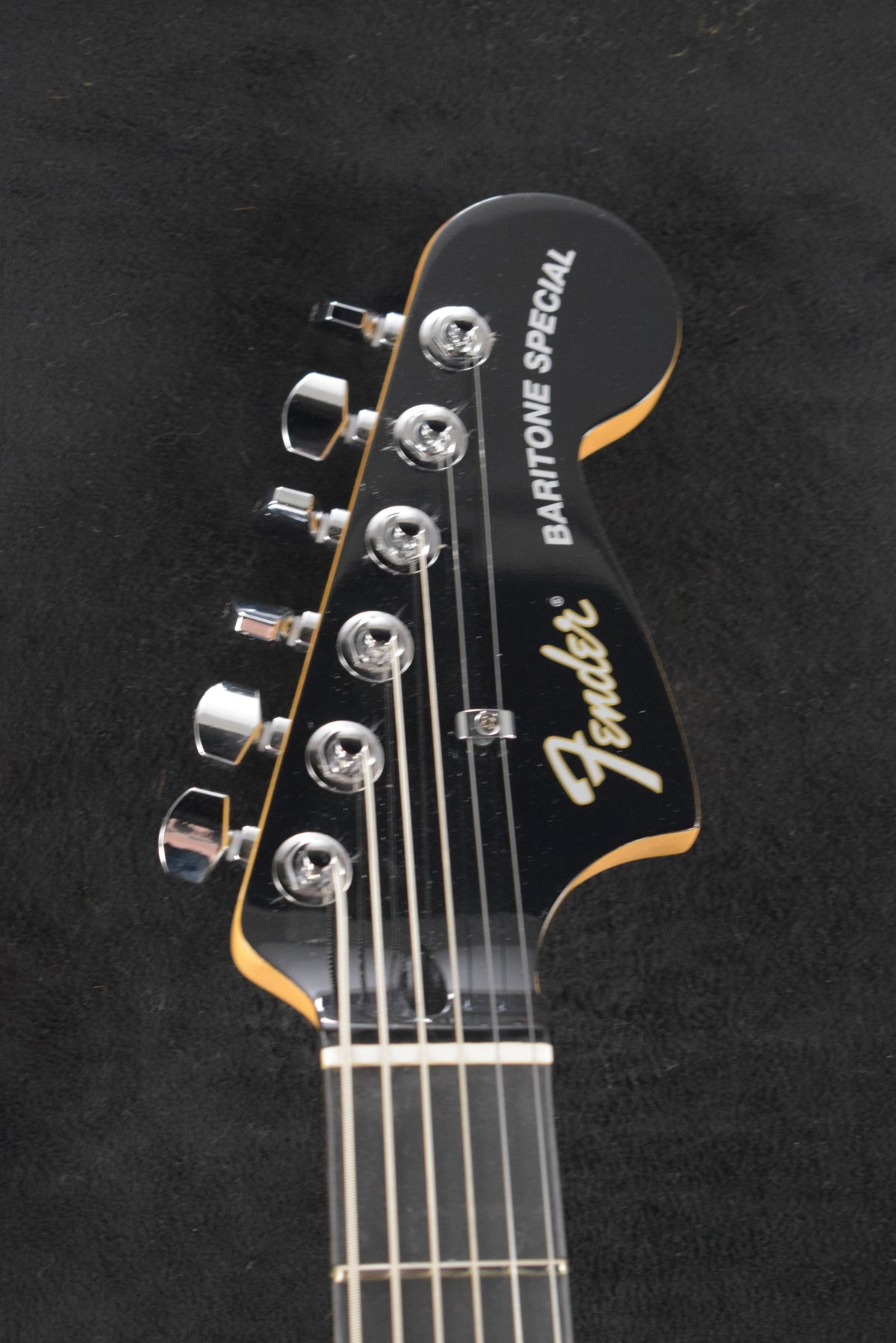 Fender Limited Edition Player Fusion Jaguar Baritone Black Ebony Fingerboard