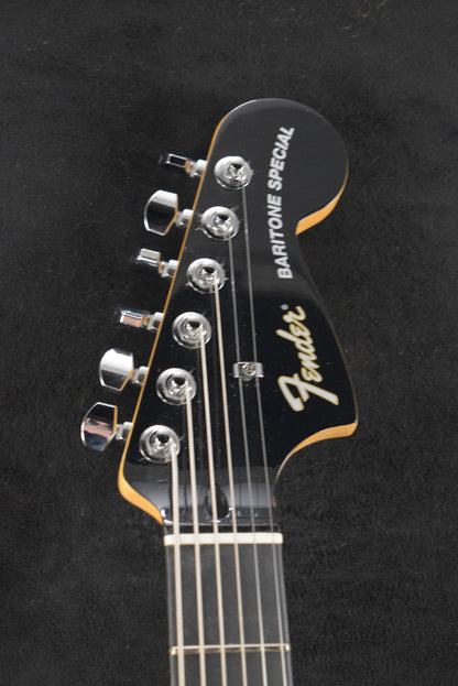 Fender Limited Edition Player Fusion Jaguar Baritone Black Ebony Fingerboard