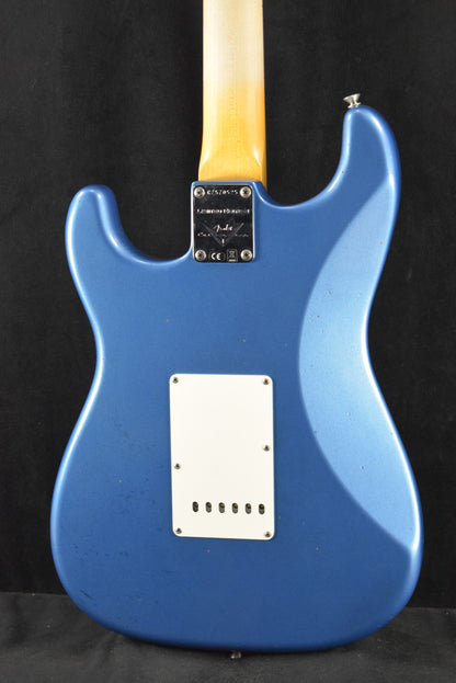 Fender Ltd Edition '63 Strat - Journeyman Relic w/Closet Classic HW Aged Lake Placid Blue