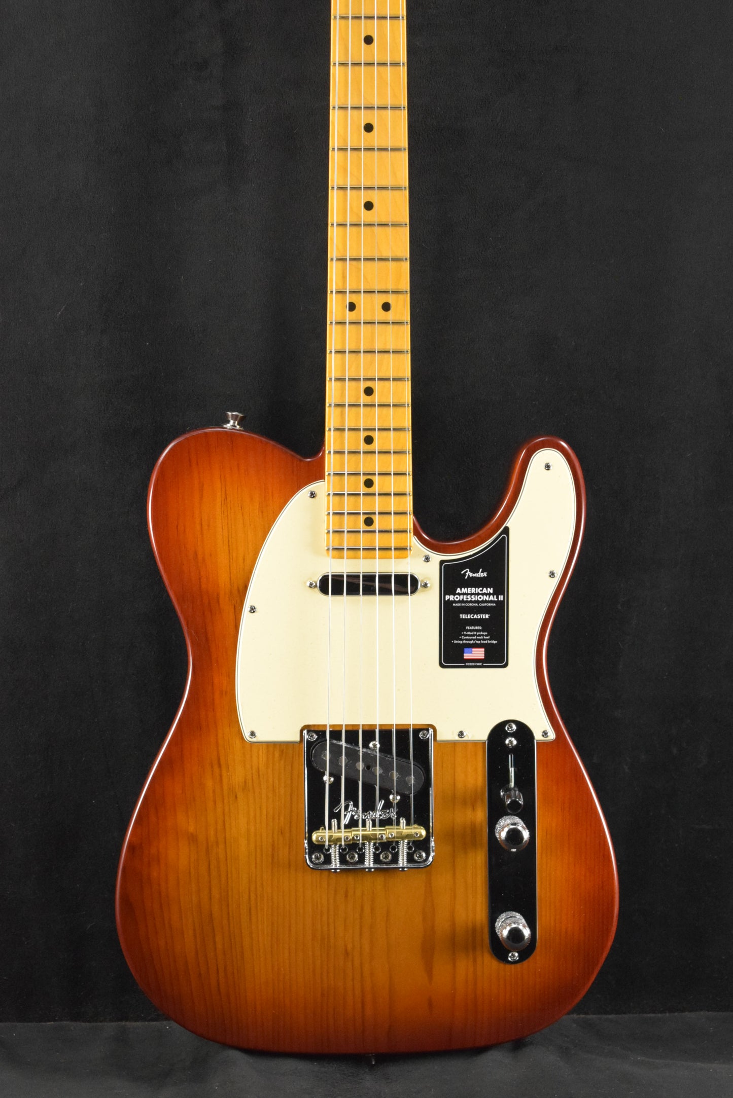 Fender American Professional II Telecaster Sienna Sunburst Maple Fingerboard