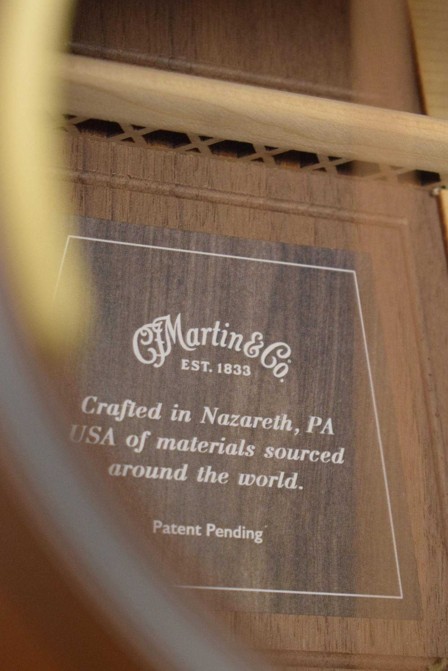 Martin GPCE Inception Maple Scratch and Dent