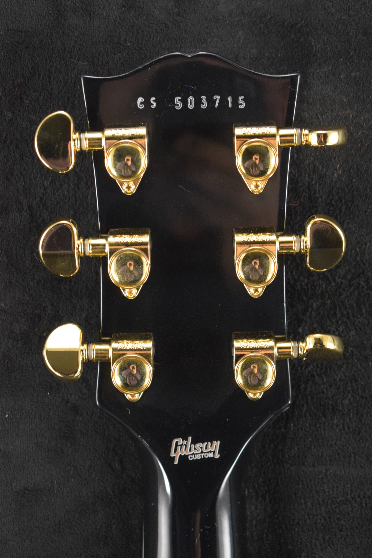 Gibson Custom Shop Les Paul Custom w/ Ebony Fingerboard Gloss Ebony