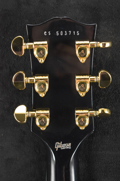 Gibson Custom Shop Les Paul Custom w/ Ebony Fingerboard Gloss Ebony