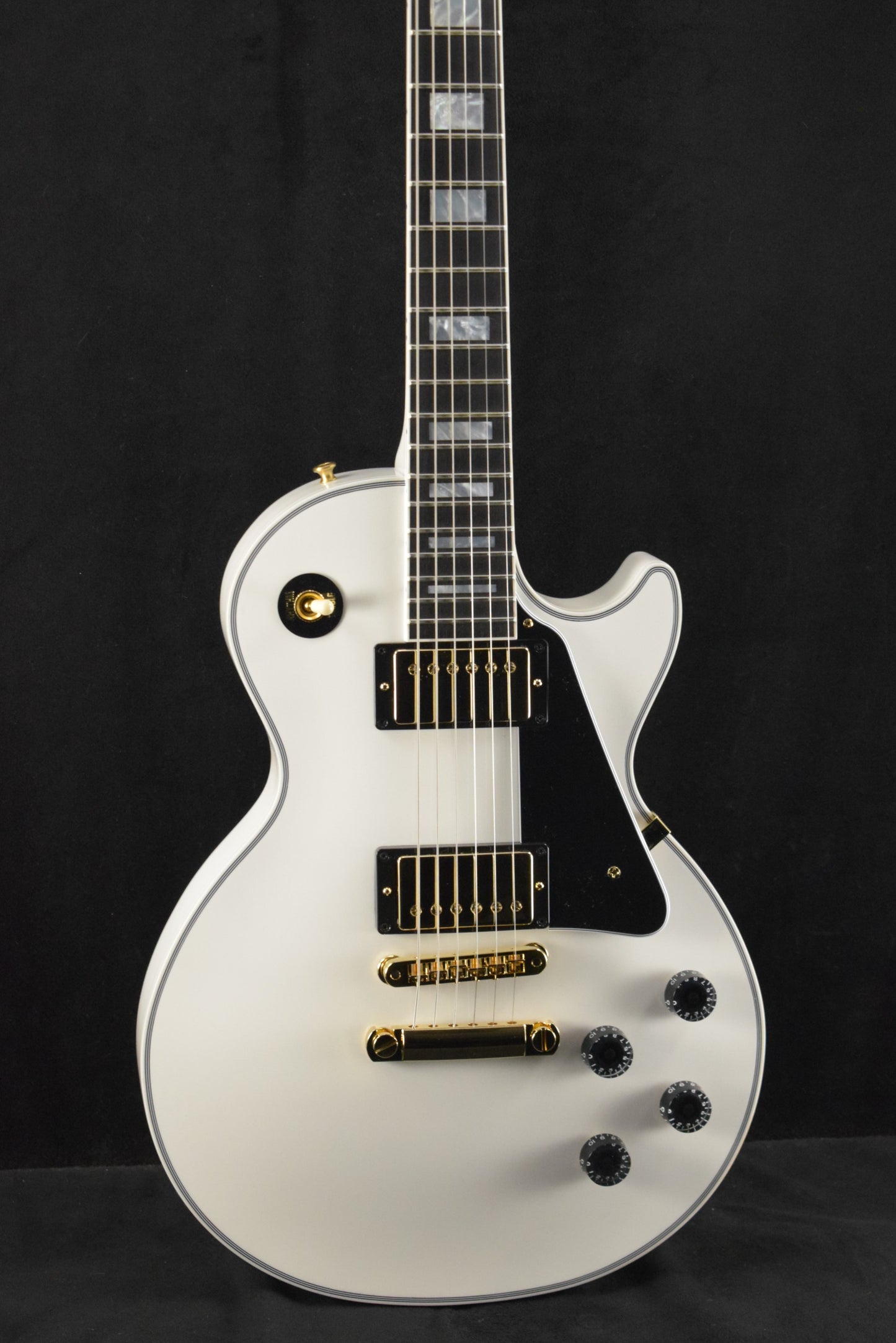 Gibson Custom Shop Les Paul Custom w/ Ebony Fingerboard Gloss Alpine White