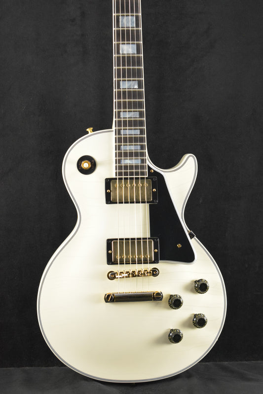 Gibson Murphy Lab 1957 Les Paul Custom 2-Pickup Alpine White Ultra Light Aged Fuller's Exclusive