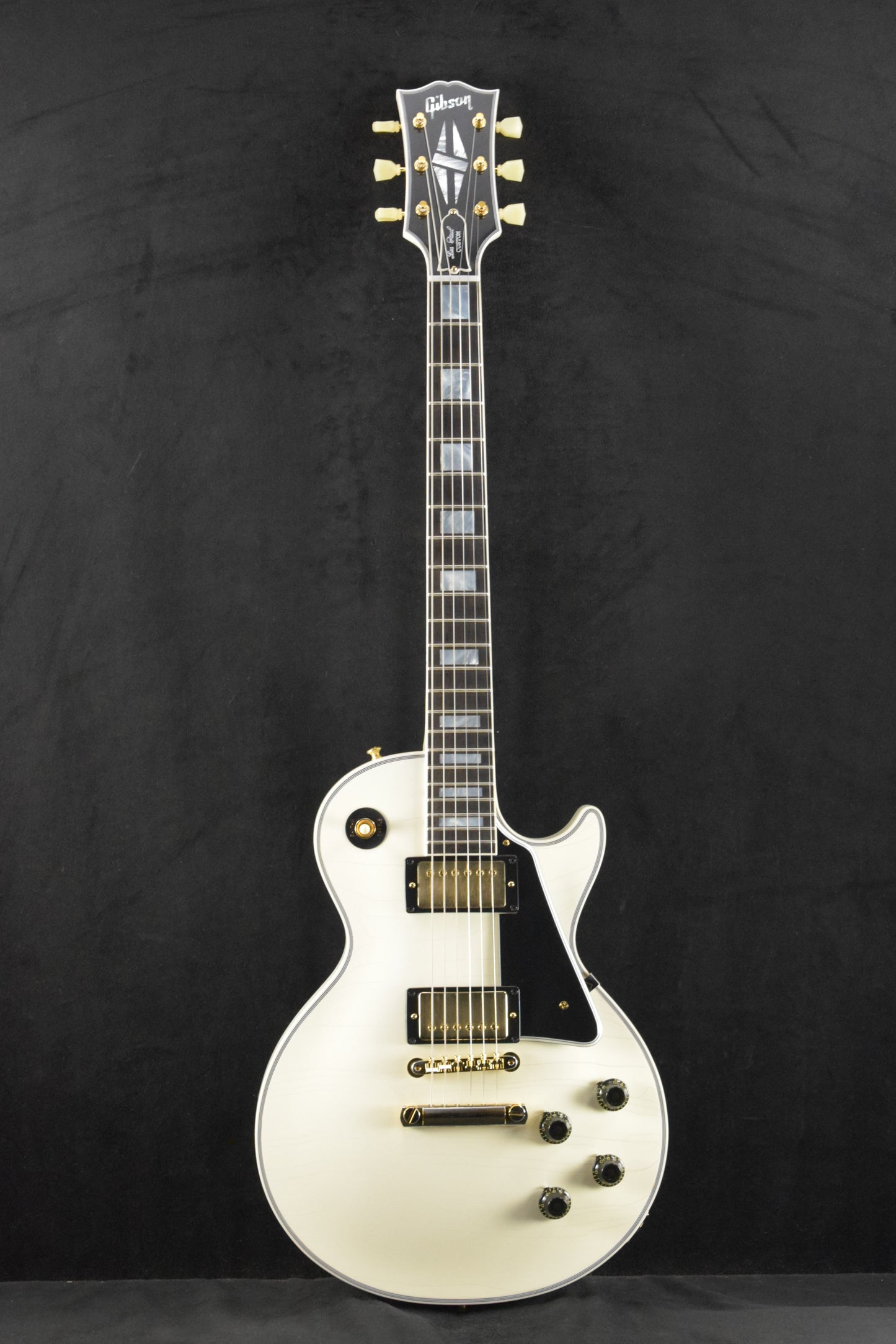 Gibson Murphy Lab 1957 Les Paul Custom 2-Pickup Alpine White Ultra Light Aged Fuller's Exclusive