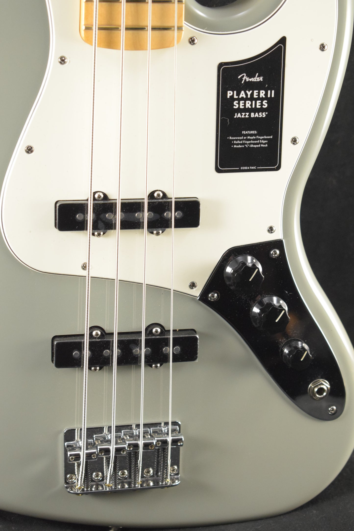 Fender Player II Jazz Bass Cactus Gray Maple Fingerboard