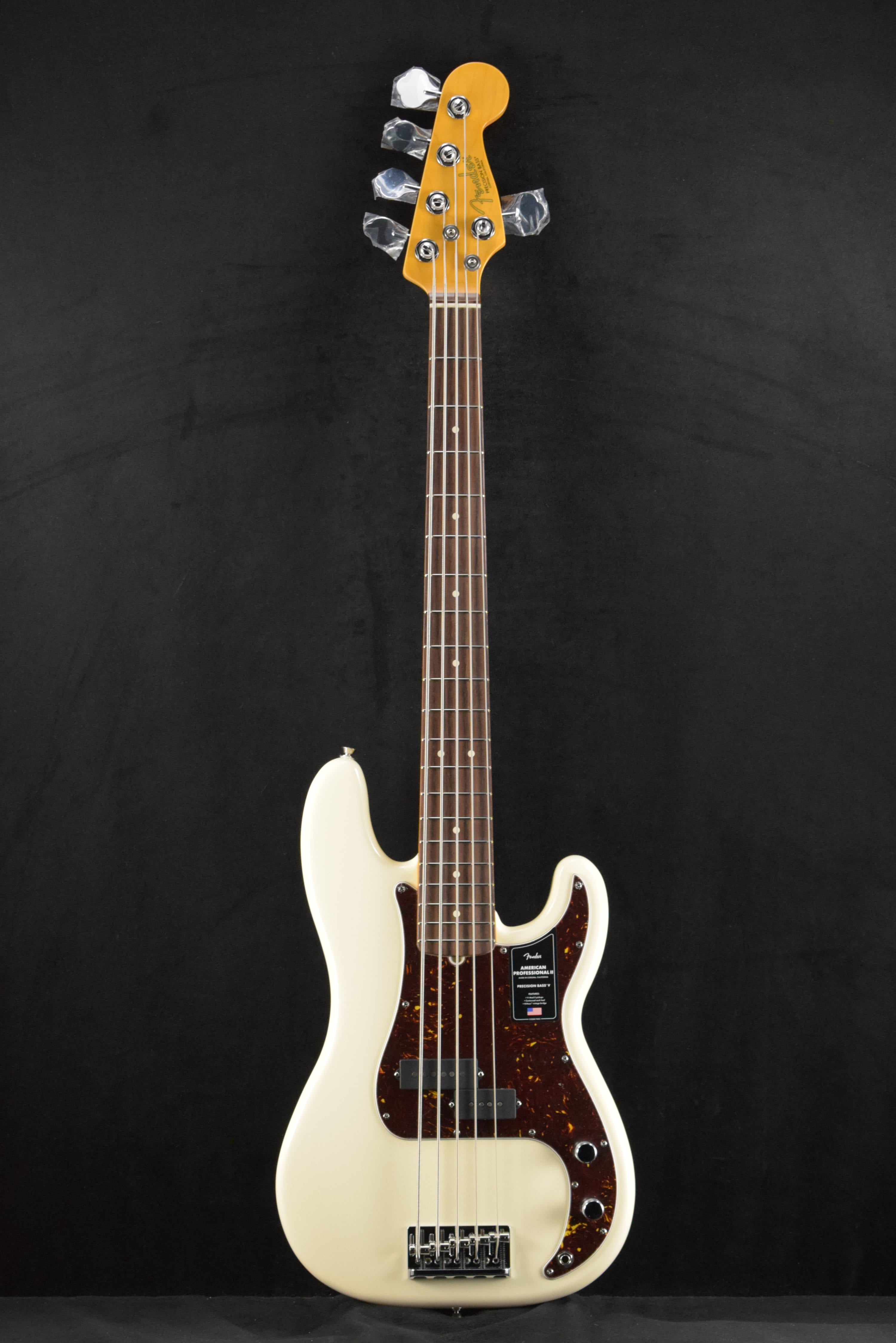 Fender American Professional II Precision Bass V Olympic White