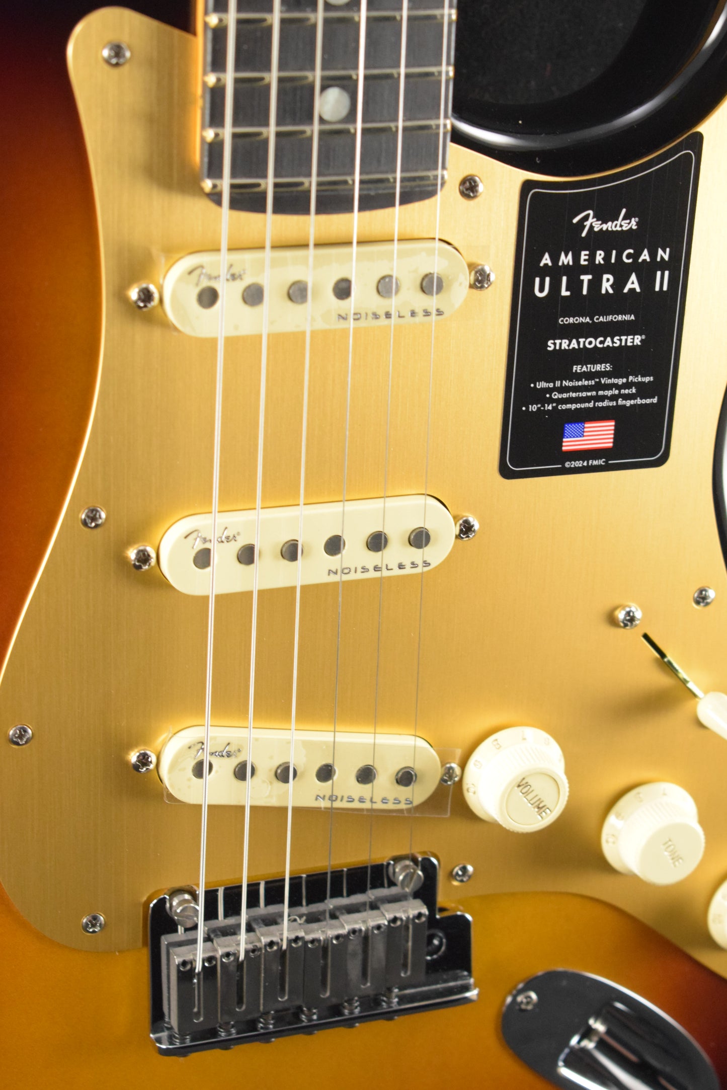 Fender American Ultra II Stratocaster Ultraburst Ebony Fingerboard