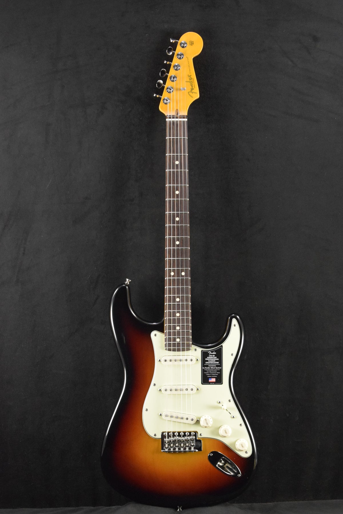 Fender Limited Edition American Professional Classic Stratocaster featuring the Fender Silent System 3-Color Sunburst