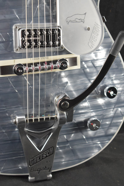Gretsch G6134T-58 Limited Edition Penguin with String-Thru Bigsby Light Blue Pearl