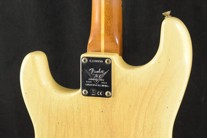 Fender 1954 Roasted Stratocaster Journeyman Relic Natural Blonde 1-Piece Roasted Quartersawn Maple Fingerboard