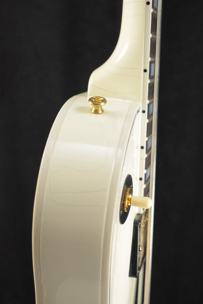 Gibson Murphy Lab 1957 Les Paul Custom 2-Pickup Alpine White Ultra Light Aged Fuller's Exclusive