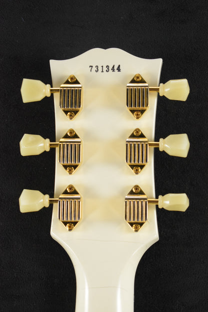 Gibson Murphy Lab 1957 Les Paul Custom 2-Pickup Alpine White Ultra Light Aged Fuller's Exclusive