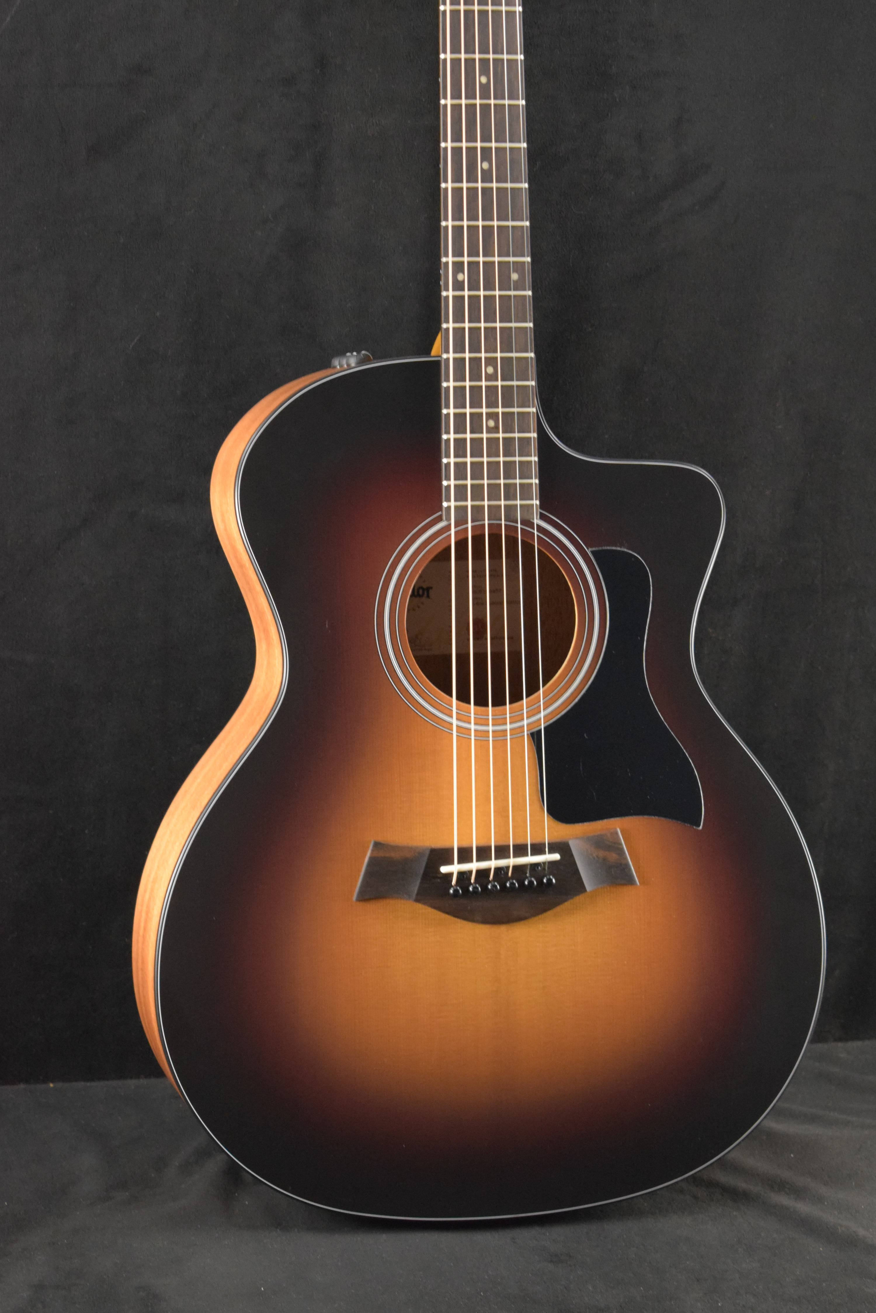 Taylor 114ce Special Edition Dark Tobacco Shaded Edgeburst Top