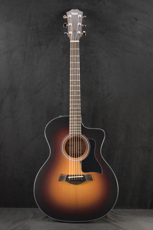 Taylor 114ce Special Edition Dark Tobacco Shaded Edgeburst Top