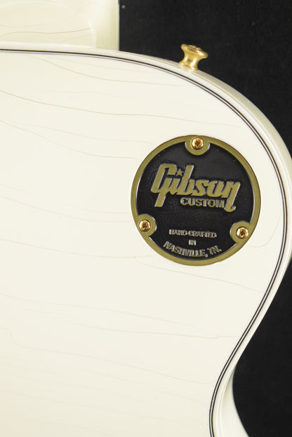 Gibson Murphy Lab 1957 Les Paul Custom 2-Pickup Alpine White Ultra Light Aged Fuller's Exclusive