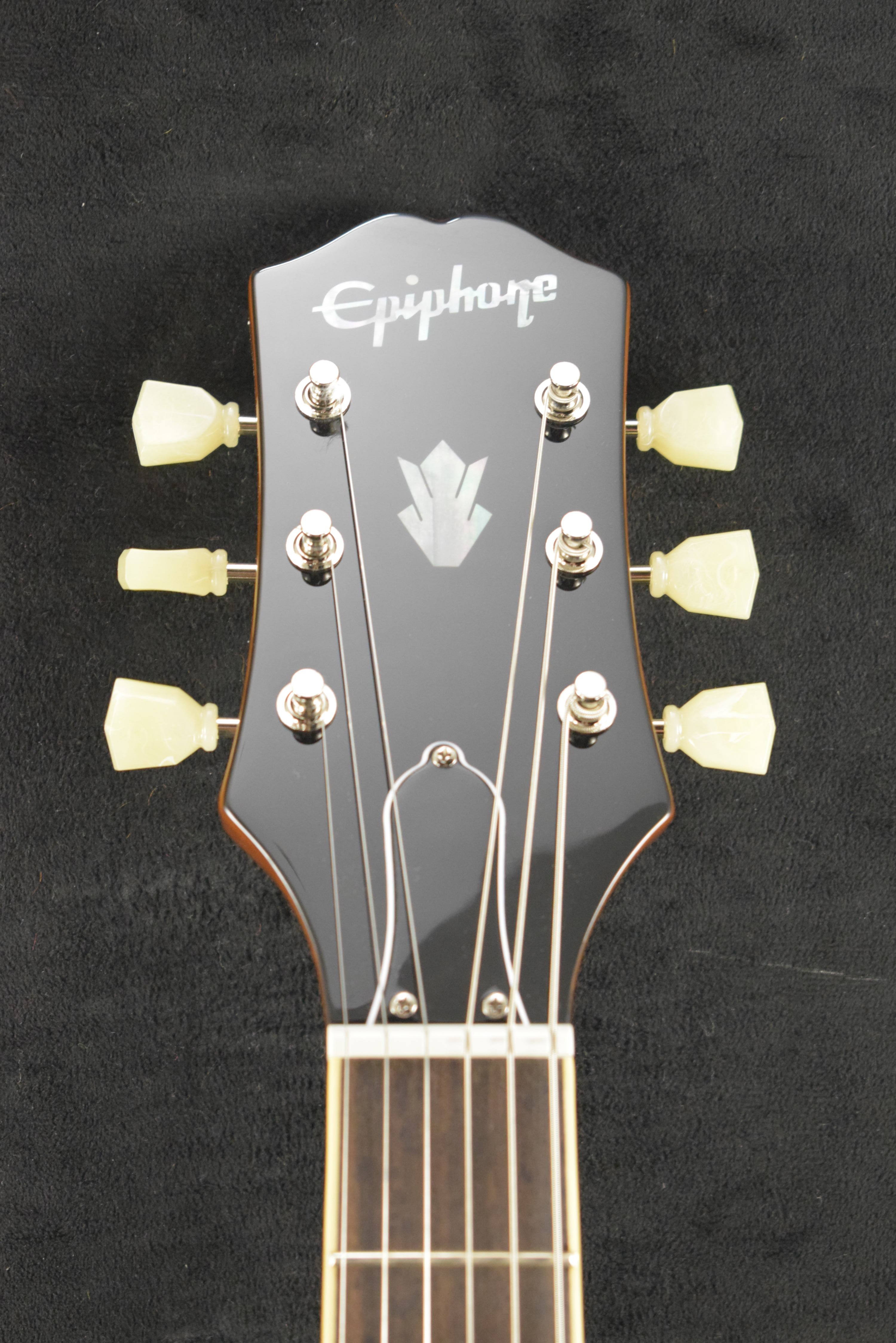 Epiphone ES-335 Left-Handed Vintage Sunburst – Fuller's Guitar