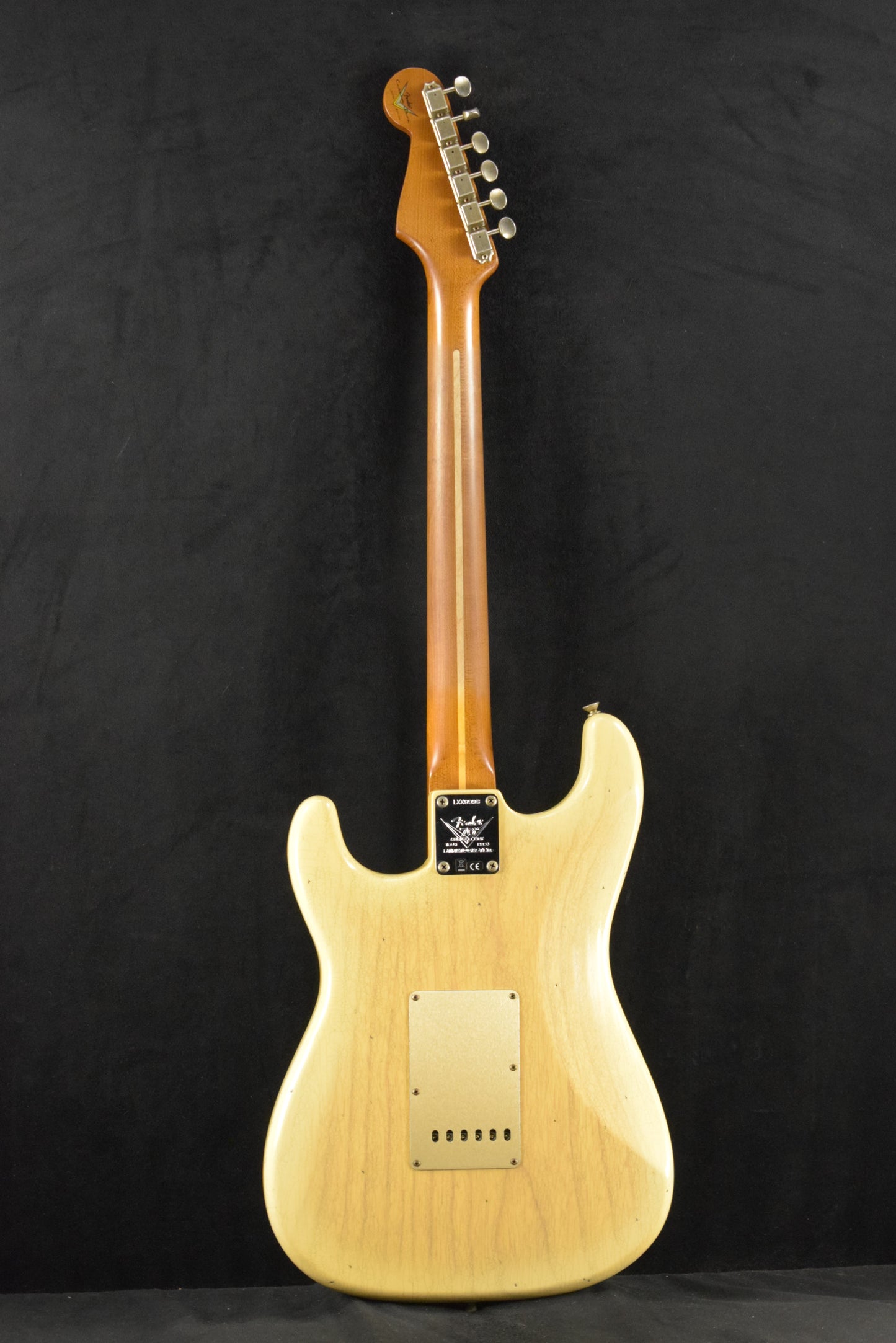 Fender 1954 Roasted Stratocaster Journeyman Relic Natural Blonde 1-Piece Roasted Quartersawn Maple Fingerboard