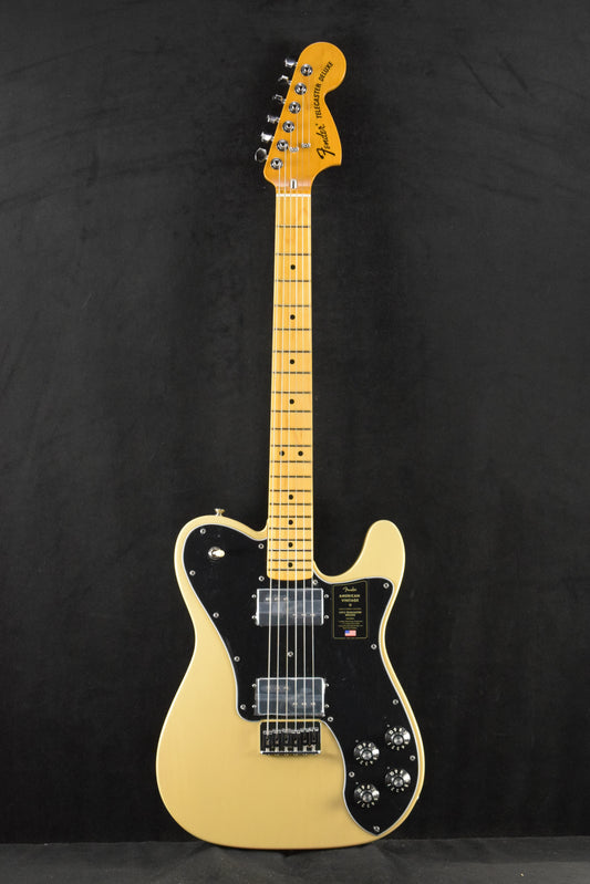 Fender American Vintage II 1975 Telecaster Deluxe Vintage Blonde Maple Fingerboard