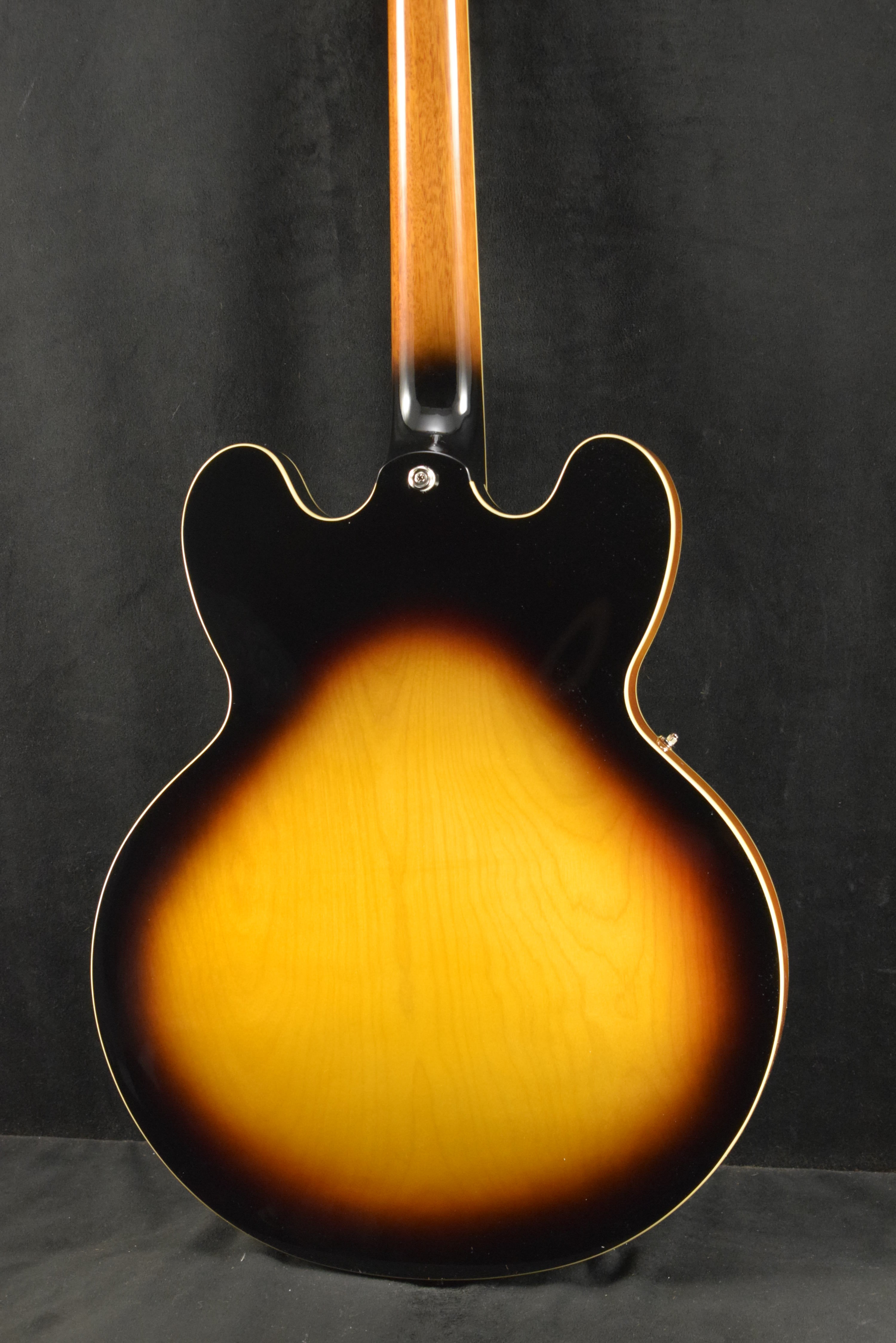 Epiphone ES-335 Left-Handed Vintage Sunburst – Fuller's Guitar