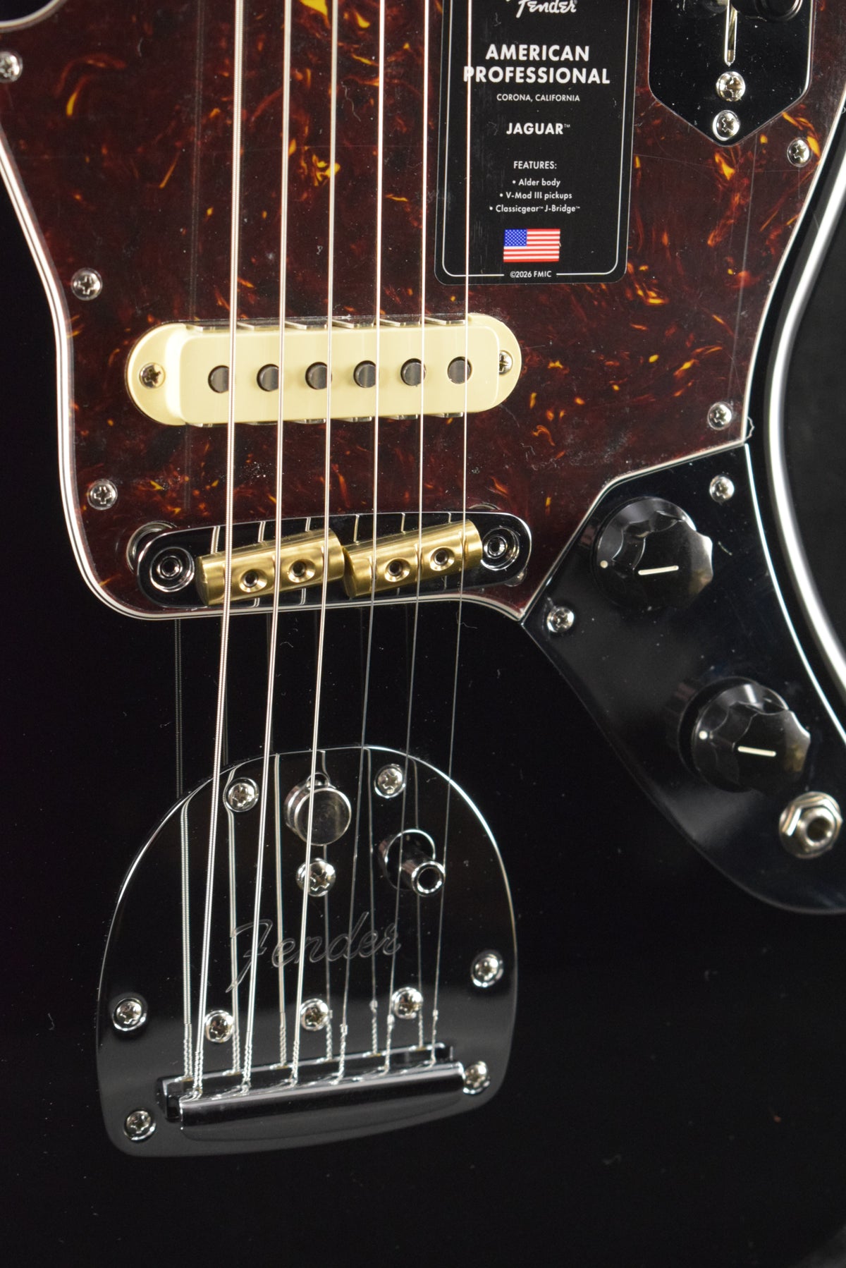Fender American Professional Jaguar Black Rosewood Fingerboard