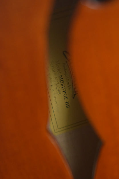 Eastman MD815PGE-HB F-Style F-Hole Electric Mandolin Honeyburst Gloss