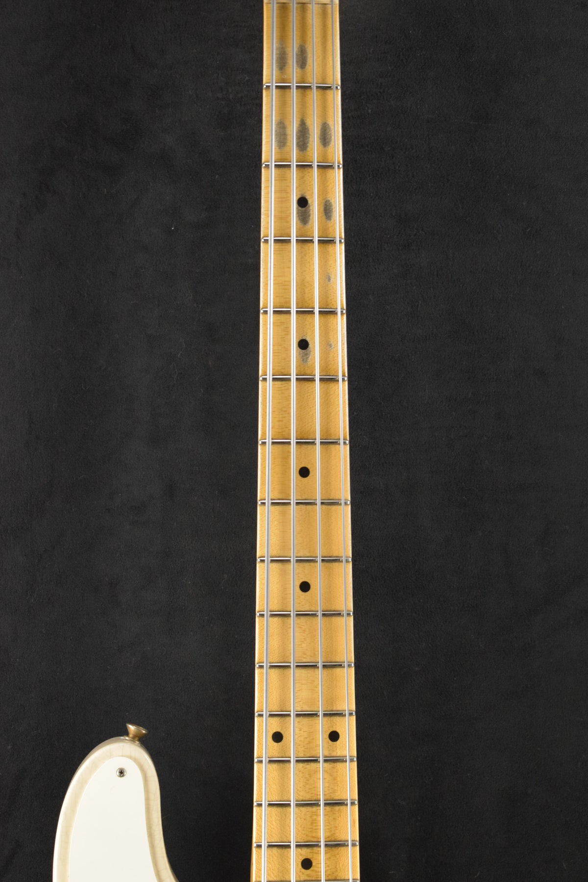 Fender B6 75th Anniversary Tele Bass Journeyman Relic - Aged White Blonde