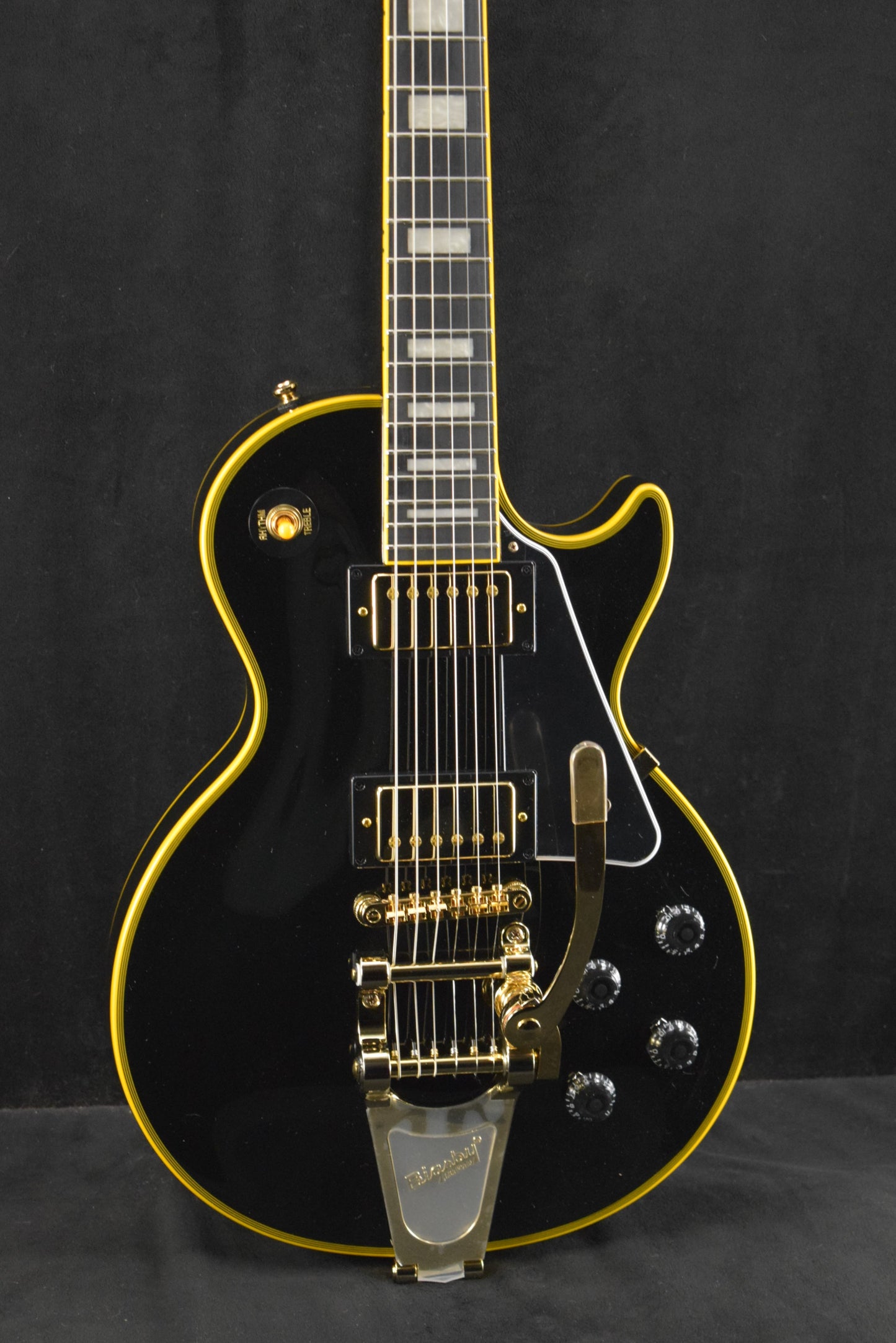Epiphone Joe Bonamassa 1959 Les Paul Custom Antique Ebony w/ Hardshell Case