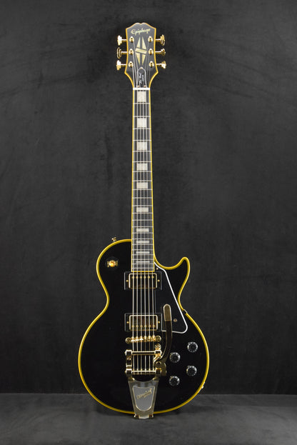 Epiphone Joe Bonamassa 1959 Les Paul Custom Antique Ebony w/ Hardshell Case