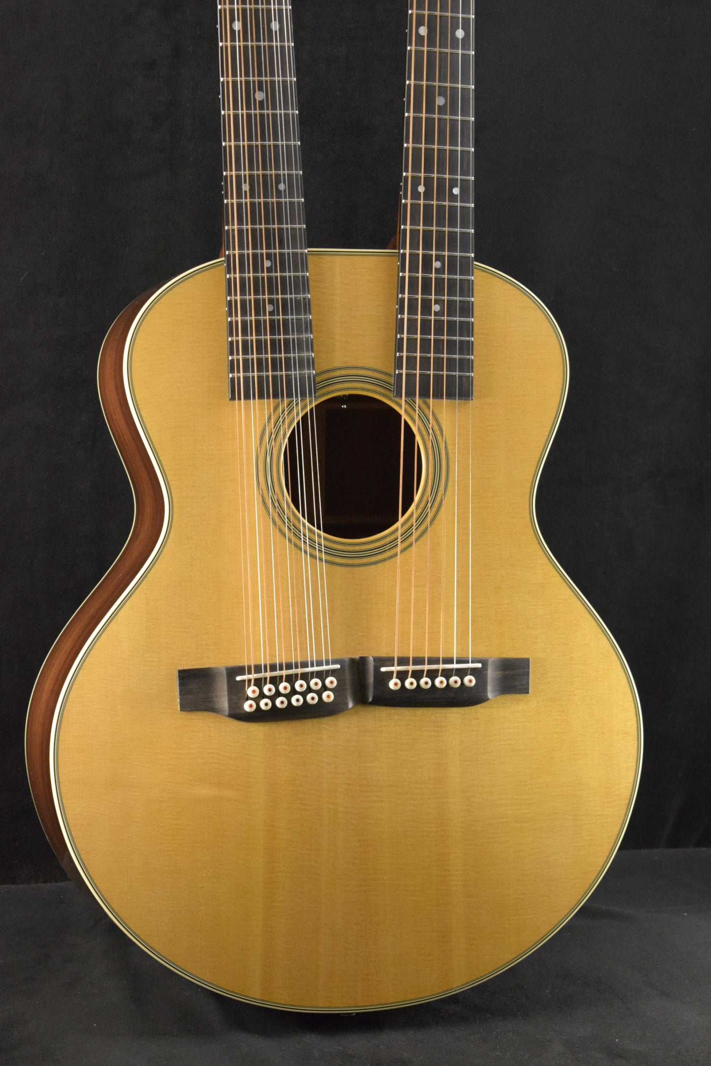 Martin Grand J-28E DN Double Neck 12 & 6 String Guitar Natural