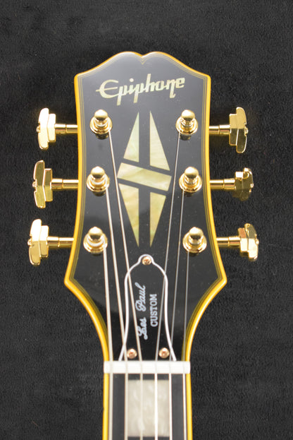 Epiphone Joe Bonamassa 1959 Les Paul Custom Antique Ebony w/ Hardshell Case