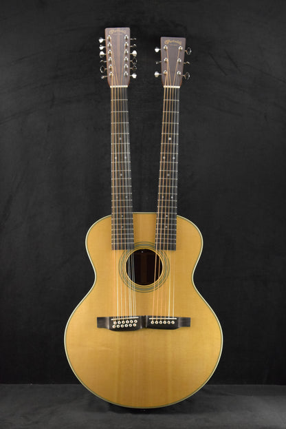 Martin Grand J-28E DN Double Neck 12 & 6 String Guitar Natural