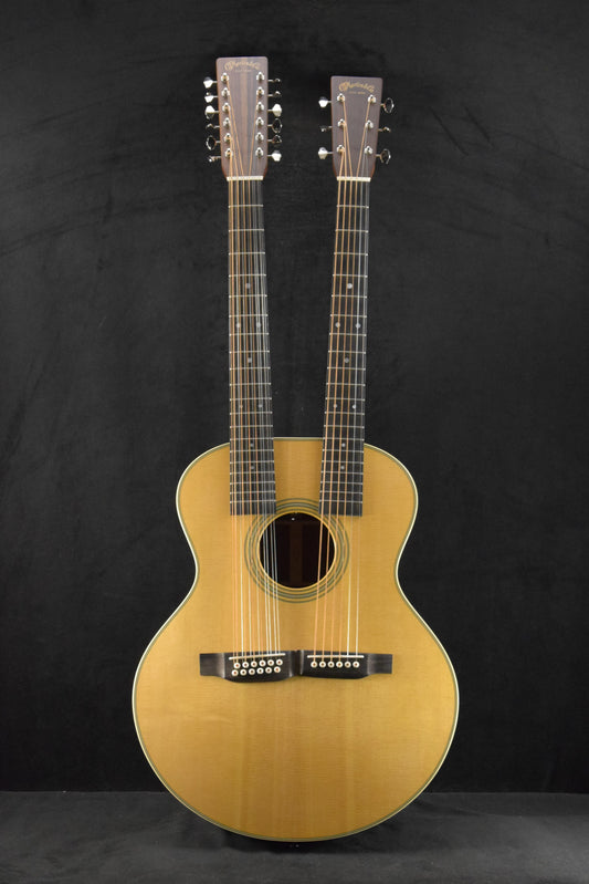 Martin Grand J-28E DN Double Neck 12 & 6 String Guitar Natural