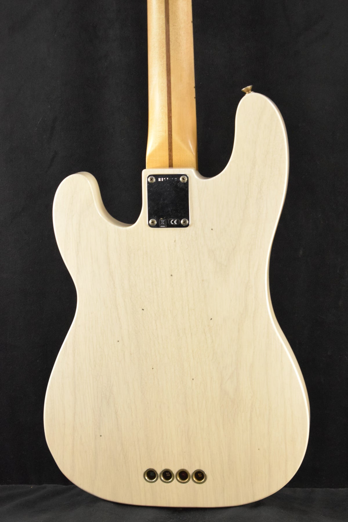 Fender B6 75th Anniversary Tele Bass Journeyman Relic - Aged White Blonde