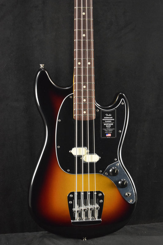 Fender American Professional Classic Mustang Bass 3-Color Sunburst Rosewood Fingerboard