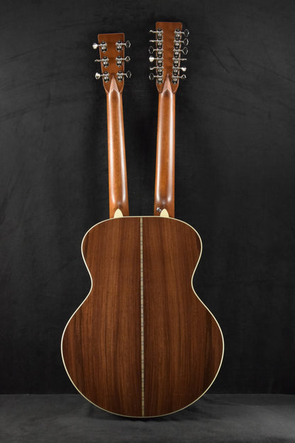 Martin Grand J-28E DN Double Neck 12 & 6 String Guitar Natural