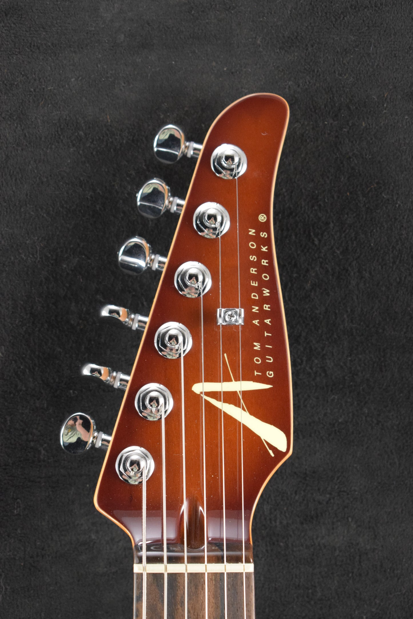Tom Anderson Angel Blood Orange Burst with Binding