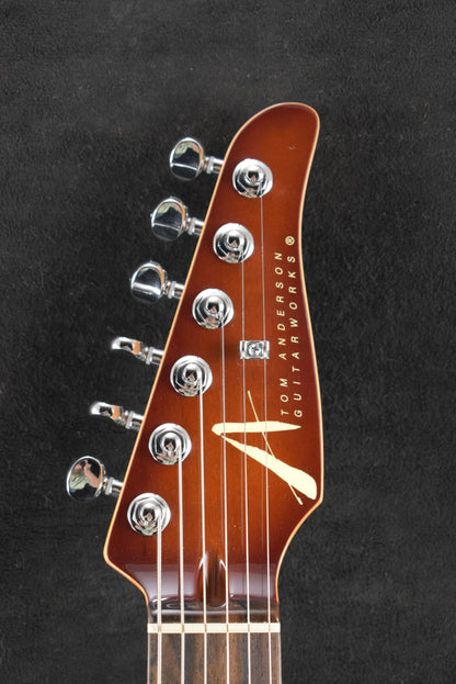 Tom Anderson Angel Blood Orange Burst with Binding
