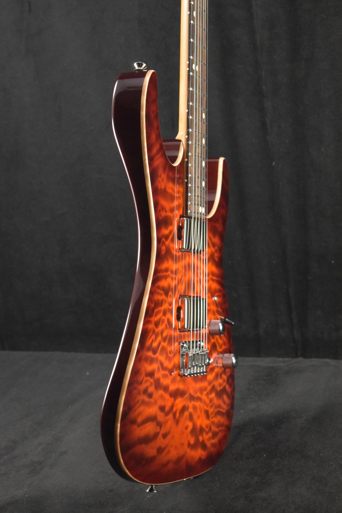 Tom Anderson Angel Blood Orange Burst with Binding