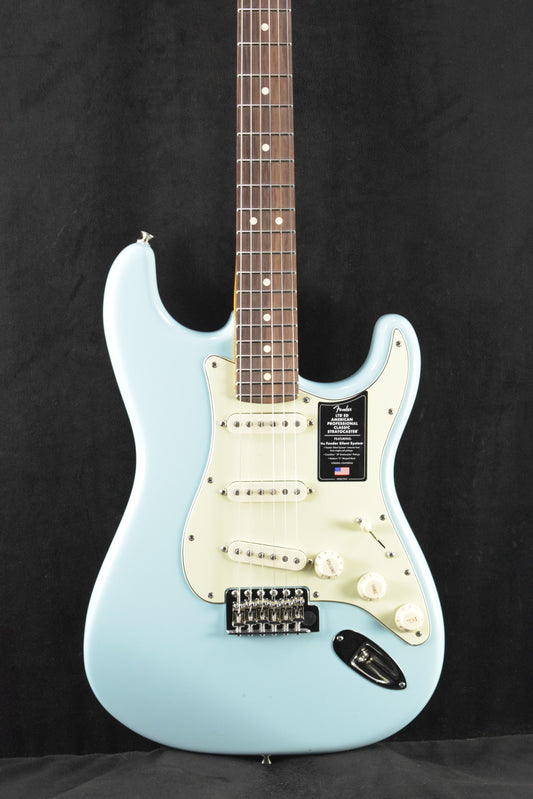 Fender Limited Edition American Professional Classic Stratocaster featuring the Fender Silent System Daphne Blue
