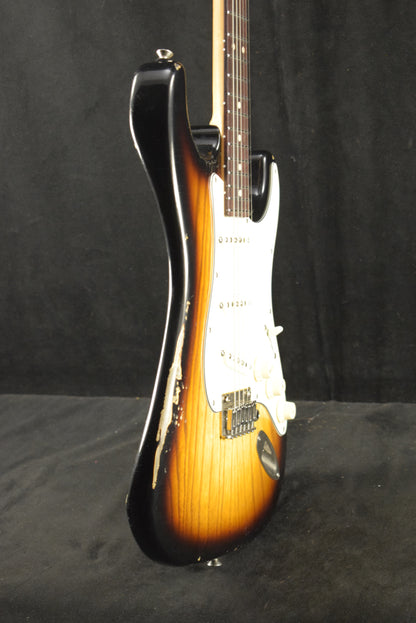 Tom Anderson Icon Classic In-Distress Level 2: Tobacco Burst - dark grain